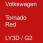 Preview: Volkswagen, Tornado Red, LY3D / G2.